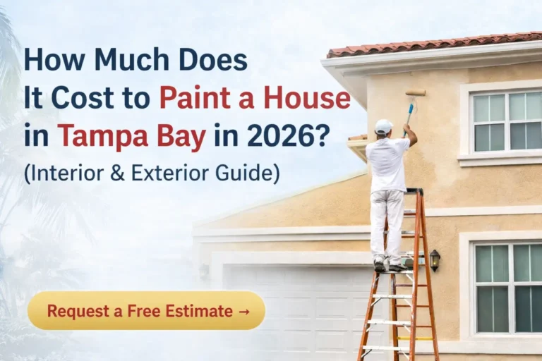 How Much Does It Cost to Paint a House in Tampa Bay in 2026? (Interior & Exterior Guide)